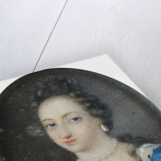 Miniature of Queen Ulrika Eleonora the Elder of Sweden, c.1680 by Unknown Artist
