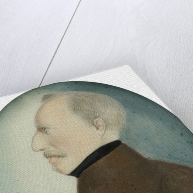 Miniature of “Colonel Gustafsson” former Gustav IV Adolf King of Sweden, c.1830 by Unknown Artist