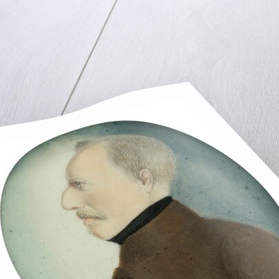 Miniature of “Colonel Gustafsson” former Gustav IV Adolf King of Sweden, c.1830 by Unknown Artist