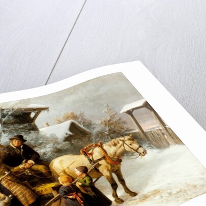 Leaving Home, 1870 by Bengt Nordenberg