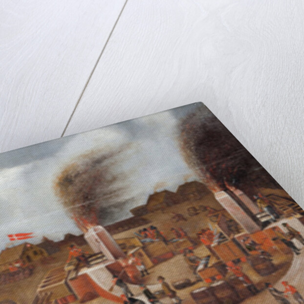 Danish whaling station, 1634 by Abraham Speeck