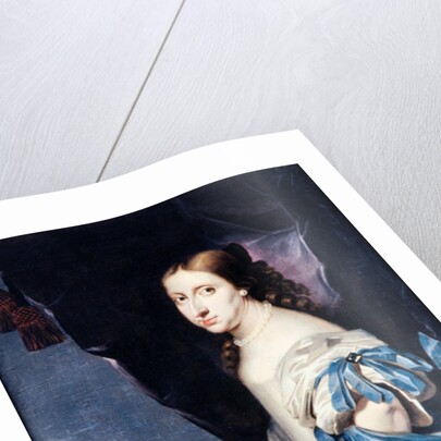 Portrait of Queen Christina of Sweden, 1661 by Abraham Wuchters