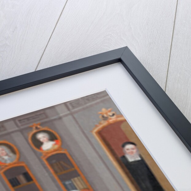 The Stenbock family in their library at Rånäs, c.1740 by Carl Fredrik Svan