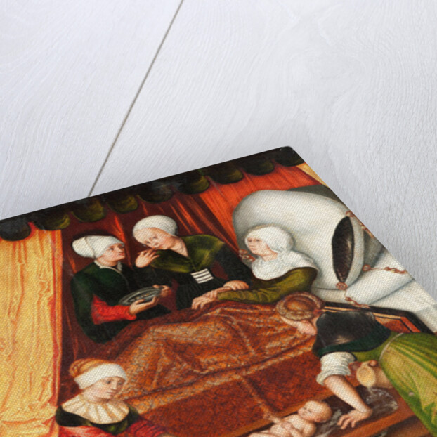 Birth of the Virgin Mary by Lucas the Elder Cranach
