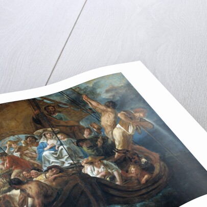 The Holy Family and others flee into Egypt, 1652 by Jacob Jordaens