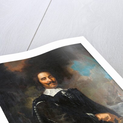 Vice Admiral de Ruyter, 1656 by Karel van III Mander