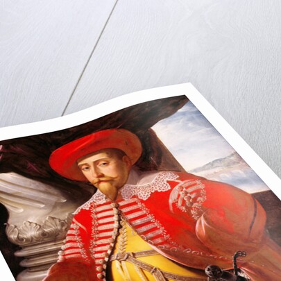 Portrait of Gustavus Adolphus, 1632 by Matthaus the Elder Merian