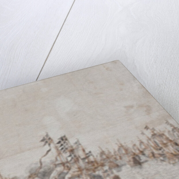 Battle of Fehmarn, c.1650 by Willem van de the Elder Velde