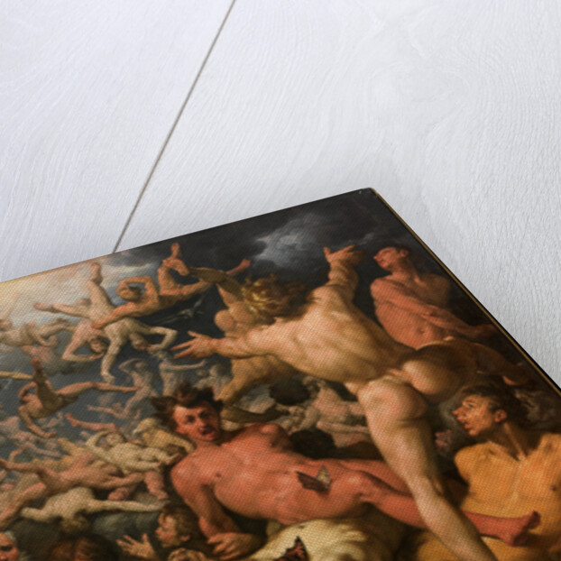 The Fall of the Titans, 1588-90 by Cornelis Cornelisz. van Haarlem