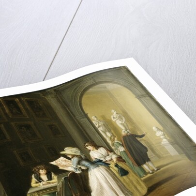 Interior from an Art Collection by Pehr Hillestrom