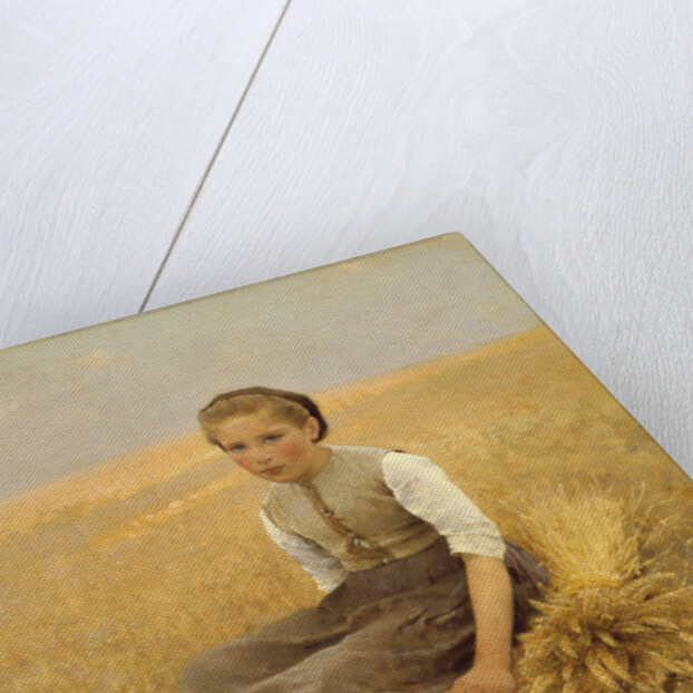 The Little Gleaner, 1884 by Hugo Salmson