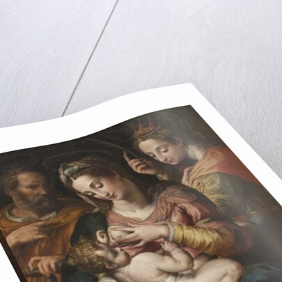 The Holy Family with St Catherine, c.1600 by Giulio Cesare Procaccini