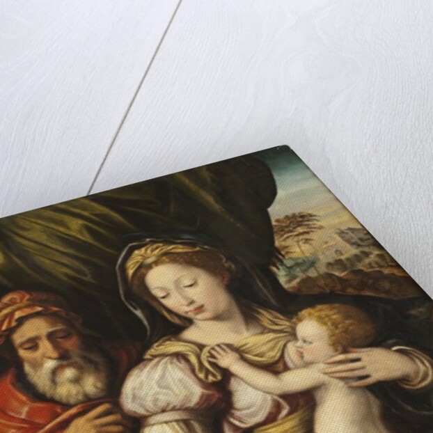 The Holy Family with the Infant St John by Italian School