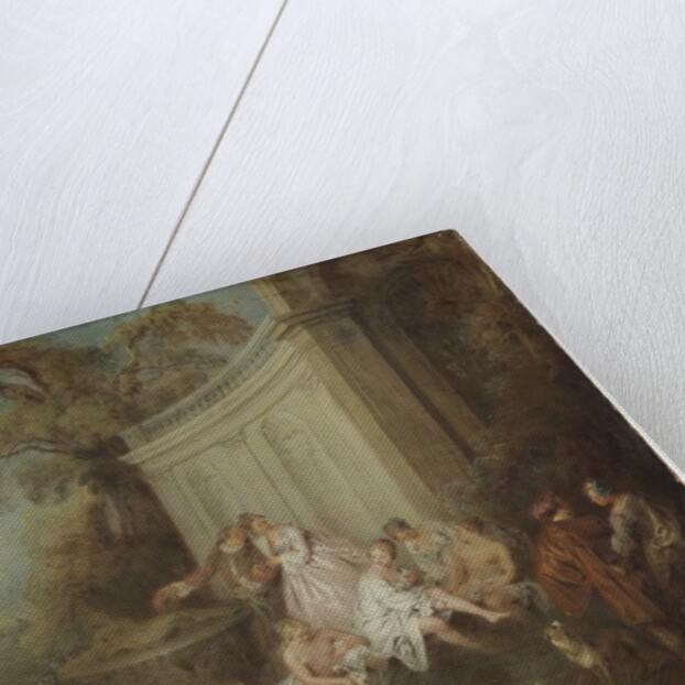 Bathers in a Park by Jean-Baptiste Joseph Pater