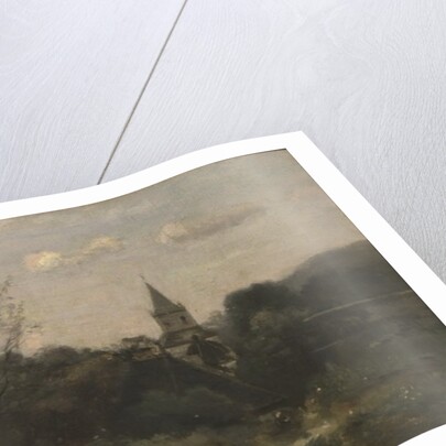 Ennery near Auvers by Jean Baptiste Camille Corot