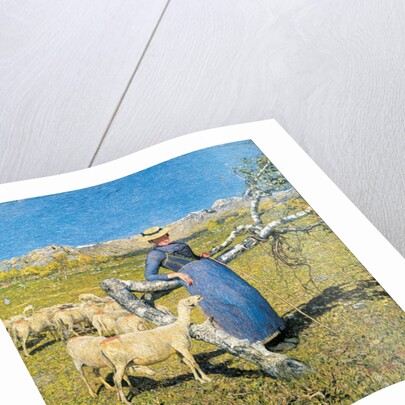 Afternoon in the Alps, 1892 by Giovanni Segantini