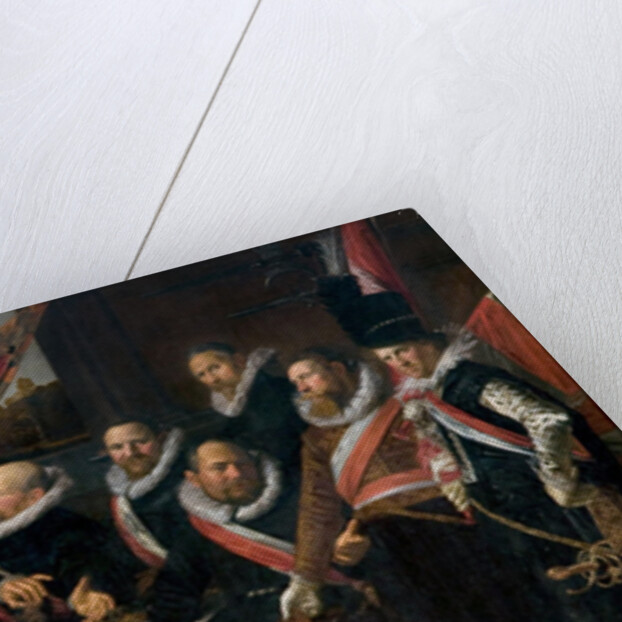 A Banquet of the Officers of the St. George Militia Company, 1616 by Frans Hals