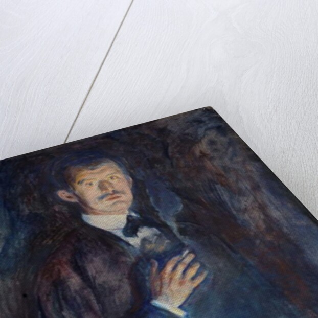 Self Portrait with Cigarette, 1895 by Edvard Munch