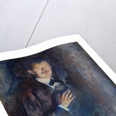 Self Portrait with Cigarette, 1895 by Edvard Munch