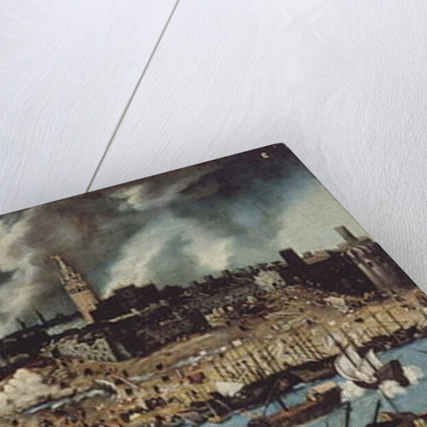 The Port of Seville, c.1590 by Alonso Sanchez Coello