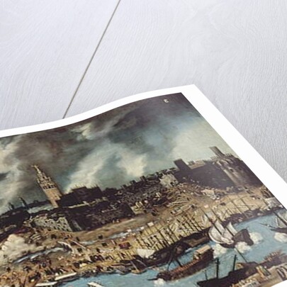 The Port of Seville, c.1590 by Alonso Sanchez Coello