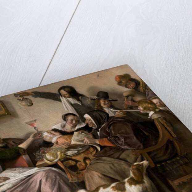 The way you hear it, is the way you sing it, c.1665 by Jan Havicksz. Steen