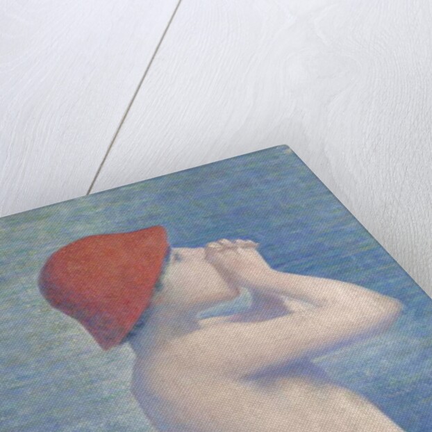 Detail of the Bathers at Asnières, 1884 by Georges Pierre Seurat