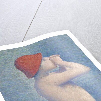 Detail of the Bathers at Asnières, 1884 by Georges Pierre Seurat