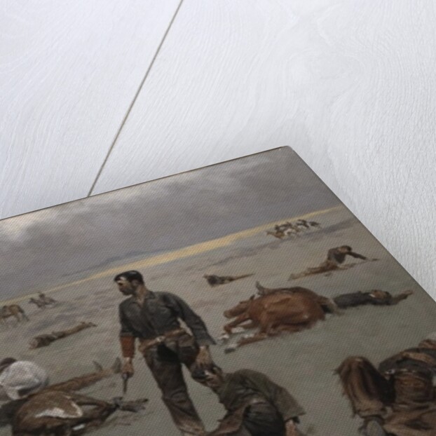 What an Unbranded Cow Has Cost, 1895 by Frederic Remington