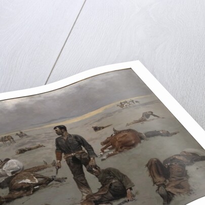 What an Unbranded Cow Has Cost, 1895 by Frederic Remington