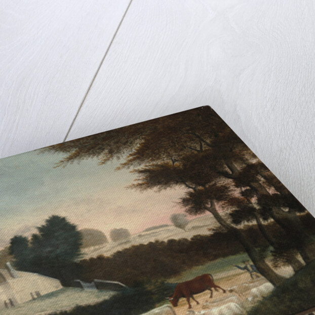 The Grave of William Penn, 1847 by Edward Hicks