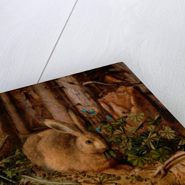 A Hare in the Forest, c. 1585 by Hans Hoffmann