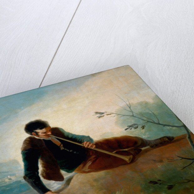 Shepherd playing a pipe, 1786-7 by Francisco Jose de Goya y Lucientes