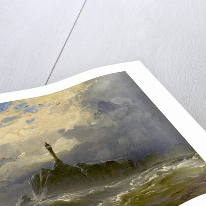 Seascape, 1849 by Peder Balke