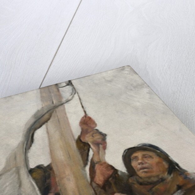 Setting Sail, c.1900 by Christian Krohg