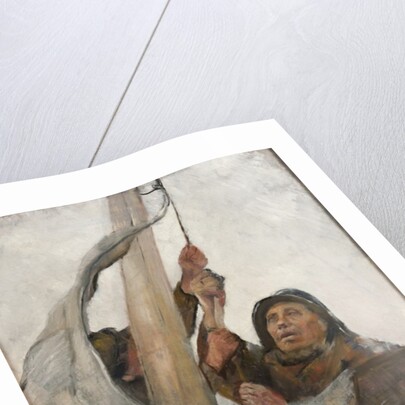 Setting Sail, c.1900 by Christian Krohg