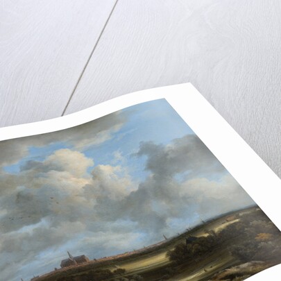 View of Haarlem with Bleaching Grounds, c.1670-75 by Jacob Isaaksz. or Isaacksz. van Ruisdael