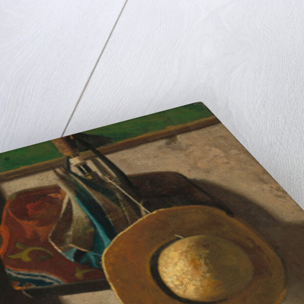 Straw Hat, Bag and Umbrella, c.1900 by John Frederick Peto