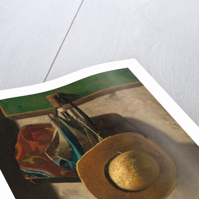 Straw Hat, Bag and Umbrella, c.1900 by John Frederick Peto