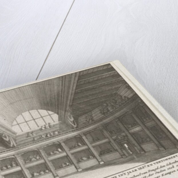 The Theatre of Jacob van Campen seen from the stage, 1658 by Solomon Savery