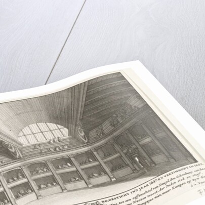 The Theatre of Jacob van Campen seen from the stage, 1658 by Solomon Savery