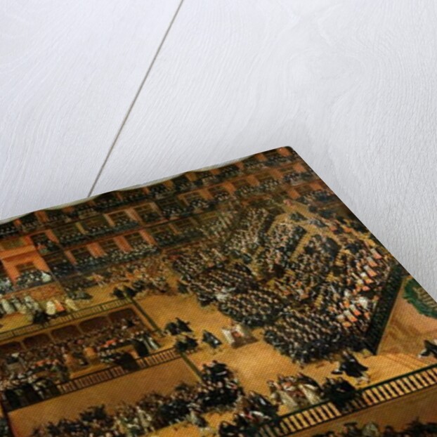 Auto de Fe in the Plaza Mayor, Madrid, 1683 by Francisco Rizi or Ricci