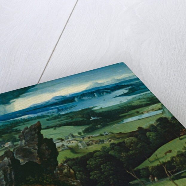 Landscape with St. Jerome, 1516-7 by Joachim Patenier or Patinir