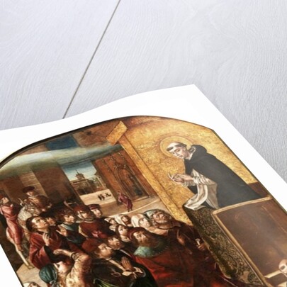 The Miracle of the Cloud, c.1495 by Pedro Berruguete