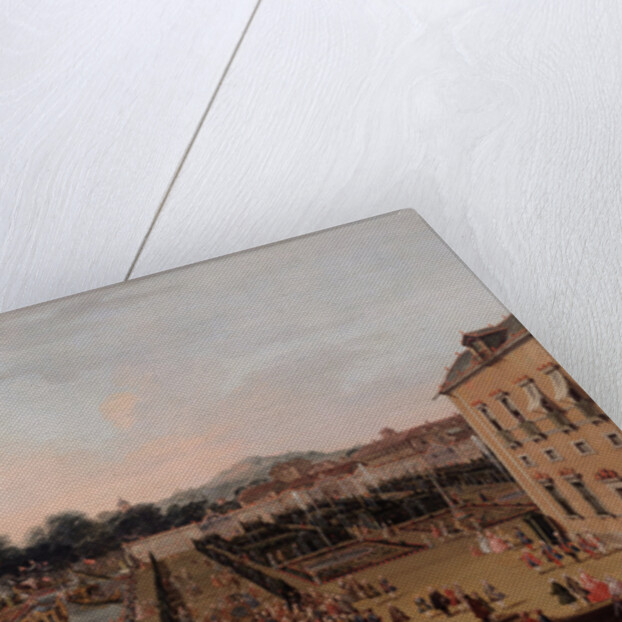 Ferdinand VI and Barbara of Braganza in the Gardens of Aranjuez, 1756 by Francesco Battaglioli