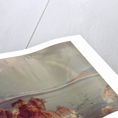 Yellowstone Lake, c.1875 by Louis Prang