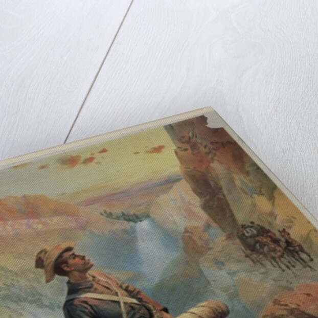 Golden Gate, sunset in the Yellowstone Park, c.1897 by Major and Knapp Sarony