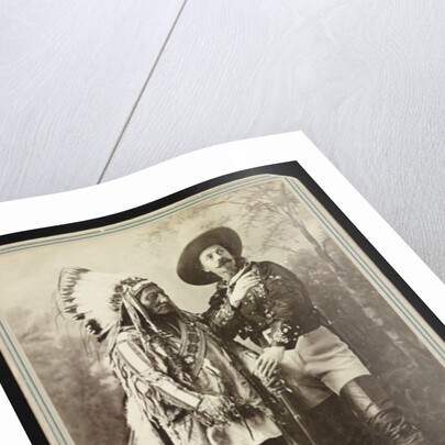 Sitting Bull and Buffalo Bill, 1885 by Photographer Canadian