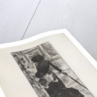 Au Louvre: La Peinture, c.1879-80 by Edgar Degas