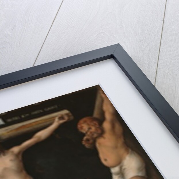 The Crucifixion with the Converted Centurion, 1538 by Lucas the Elder Cranach